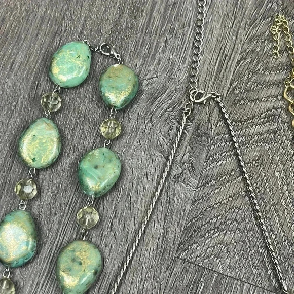 Multicolor Beaded Necklace Set  Three(3) Mixed Style Necklaces - Picture 16 of 16